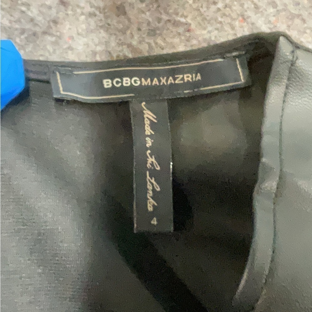 BCBGMaxAzria Black Sleeveless Mini Dress - Picture 7 of 9